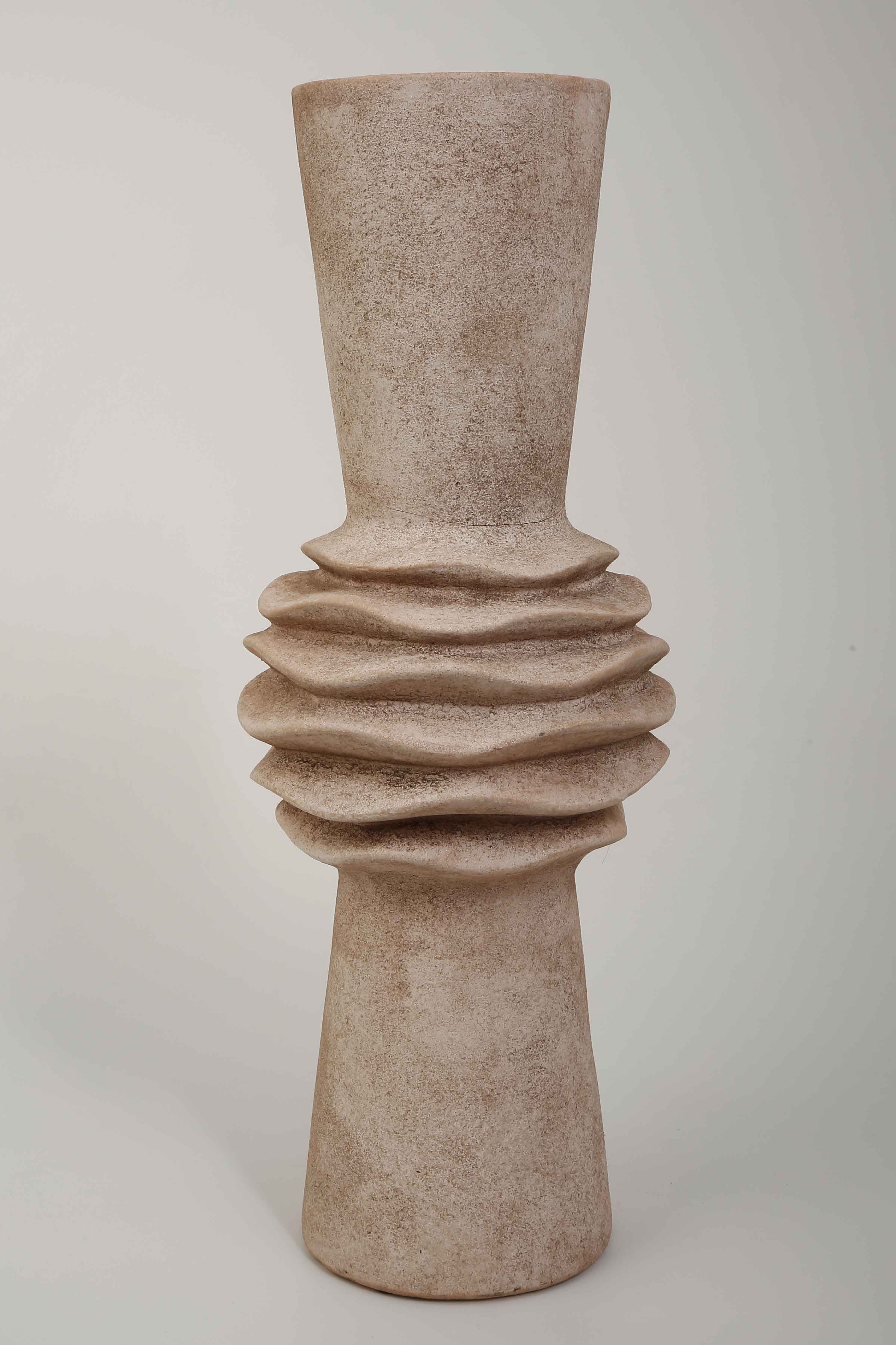 AK.KK0003   Lidya Terakota Burgulu Vazo